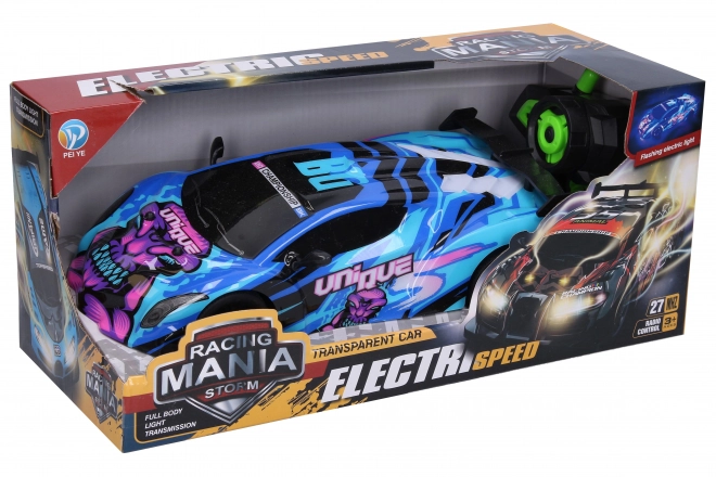 Świecące Auto RC zdalnie sterowane 27 cm