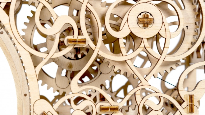 Mechaniczny obraz - drewniane 3D puzzle