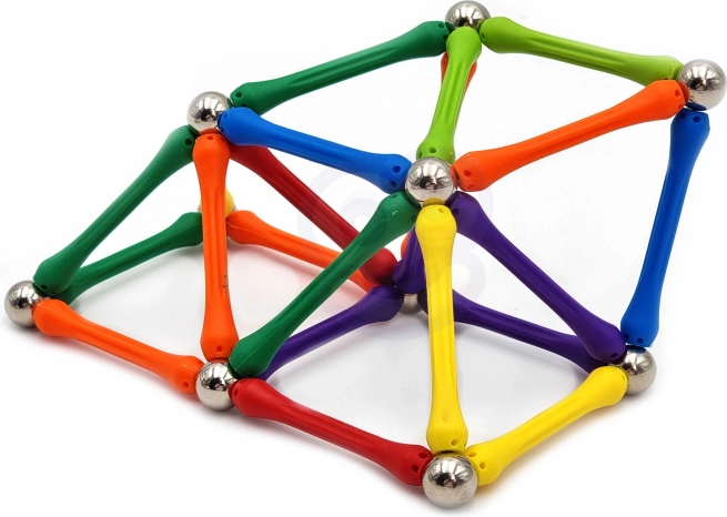 Magnetyczne klocki konstrukcyjne Woopie Kreatywne puzzle 180 szt.