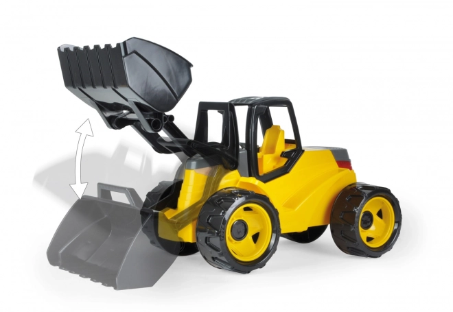 Duży żółto-czarny ładowacz Giga Trucks