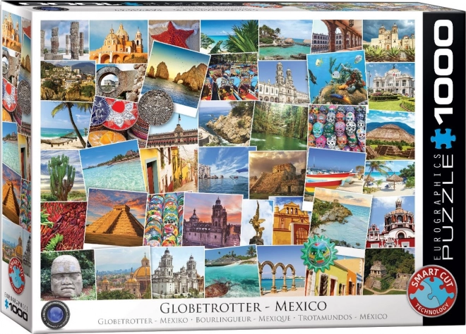 EUROGRAPHICS Puzzle Podróżnik - Meksyk 1000 elementów