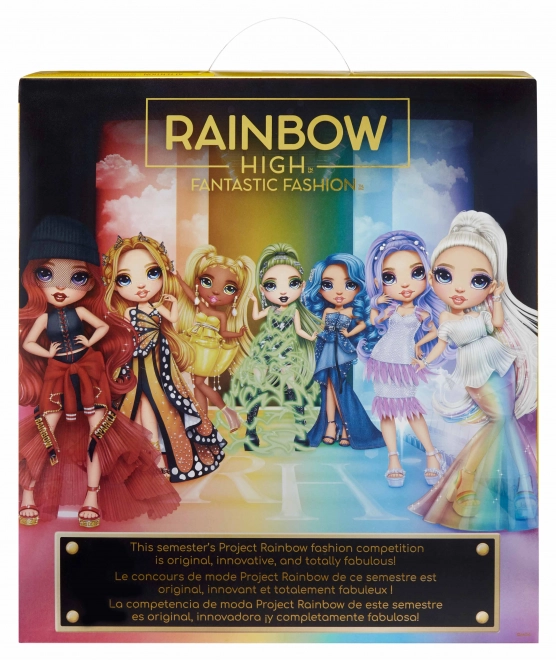 Rainbow High Fantastyczna Lalka Modowa - ŻÓŁTA - Sunny Madison