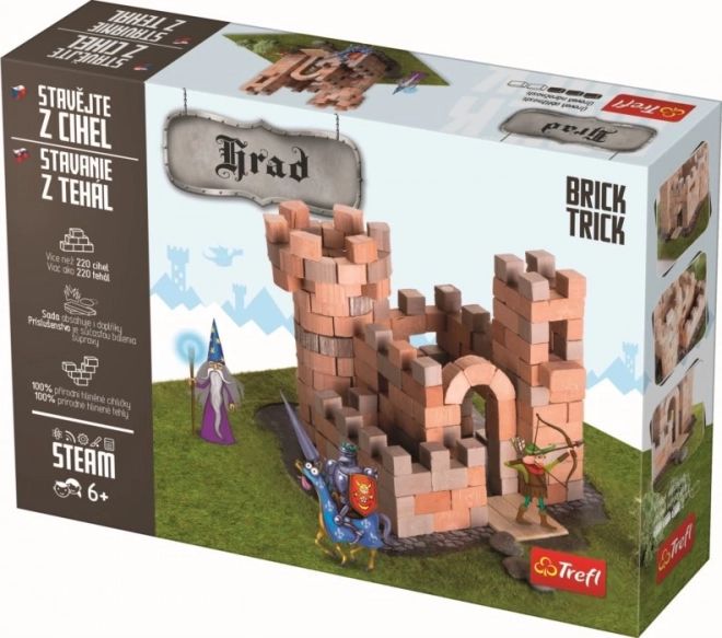 Zestaw do budowy zamku z cegieł Brick Trick