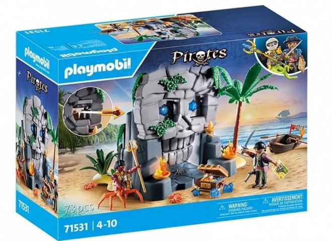 Zestaw do zabawy PLAYMOBIL Piraci - Wyspa Czaszki