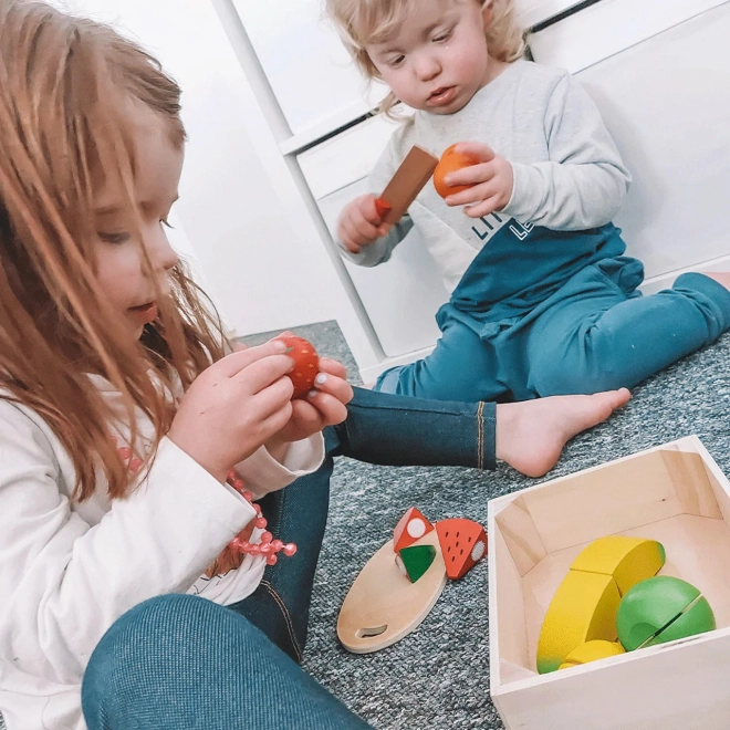 Bigjigs Toys Krojenie owoców w pudełku