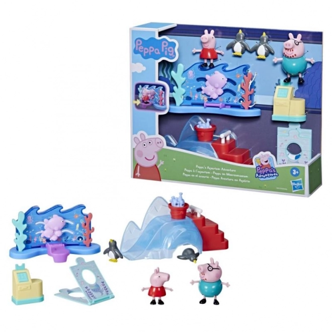 Zestaw figurek Peppa Pig - Przygoda w akwarium