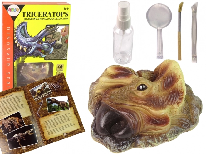 Edukacyjny zestaw wykopalisk Triceratops