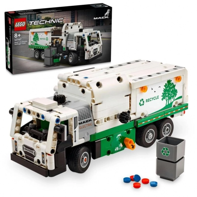 LEGOae Technic 42167 Elektryczny Śmieciarka Mackae LR