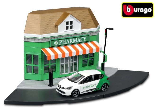 Bburago miasto 1:43 18-31511 Apteka