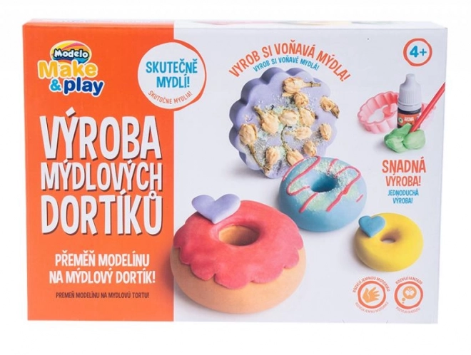 Produkcja mydeł w kształcie deserów