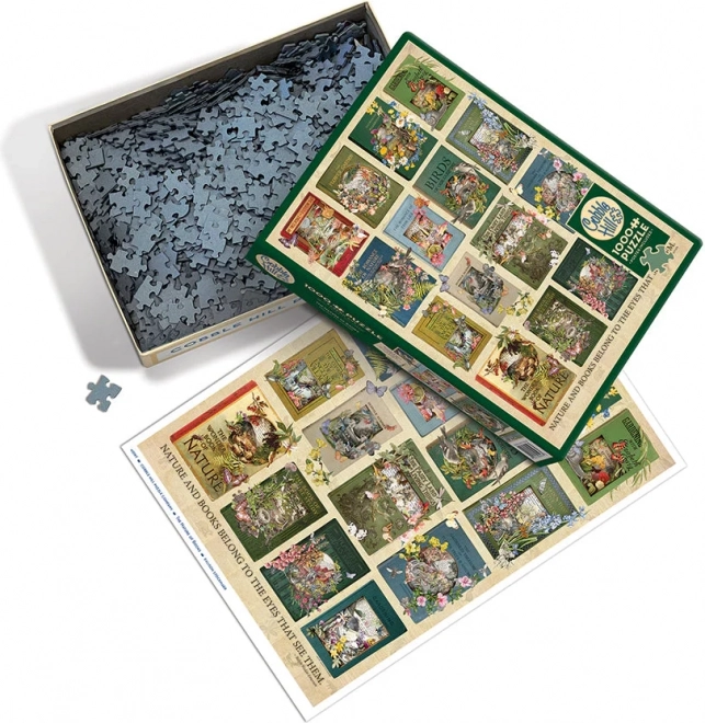 COBBLE HILL Puzzle Natura w książkach 1000 elementów