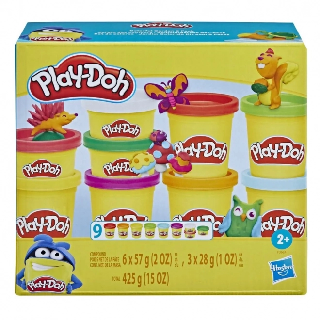 Play-Doh Kolorowy ogród 9 zestawów F3624