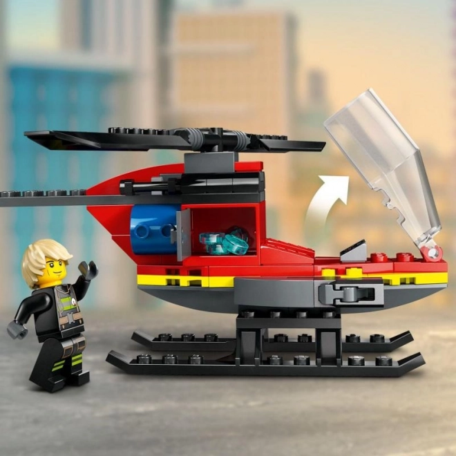 LEGO® City 60411 Helikopter ratunkowy straży pożarnej