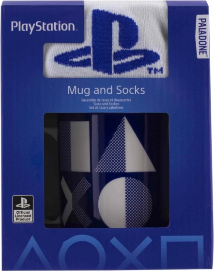 Zestaw prezentowy PlayStation – kubek i skarpetki