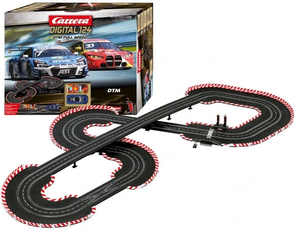 Autodrom Carrera Digital 124 DTM Full Speed 9,3 m