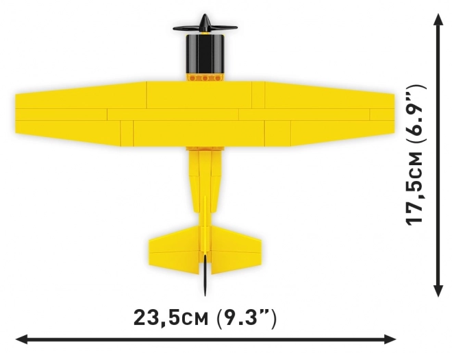 Zestaw konstrukcyjny Cessna 172 Skyhawk żółta