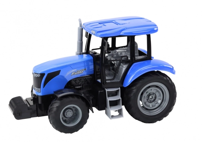 Zdalnie sterowany traktor RC 2.4G Dźwięki Niebieski