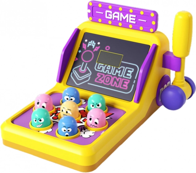 Gra zręcznościowa Whack A Mole Automat Z Młotkiem Światła Dźwięki