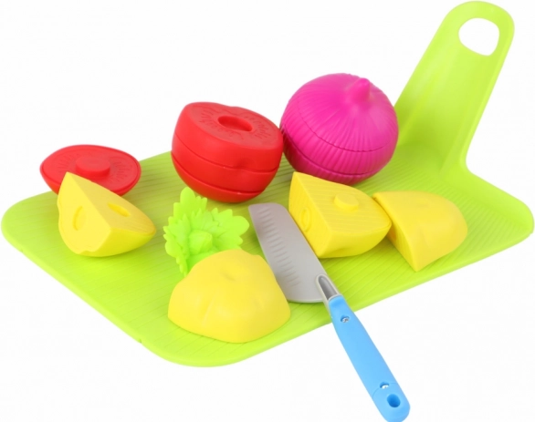 Realistyczne plastikowe warzywa