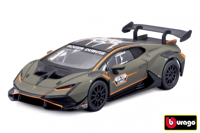 Wyścigowy Lamborghini Huracan Super Trofeo EVO2 w dekoracyjnym pudełku
