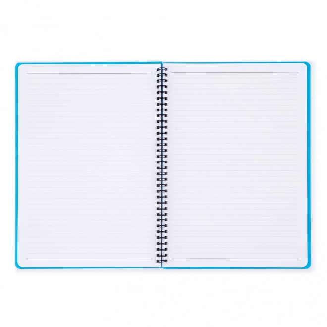 Notes A5 z podwójną spiralą - niebieski