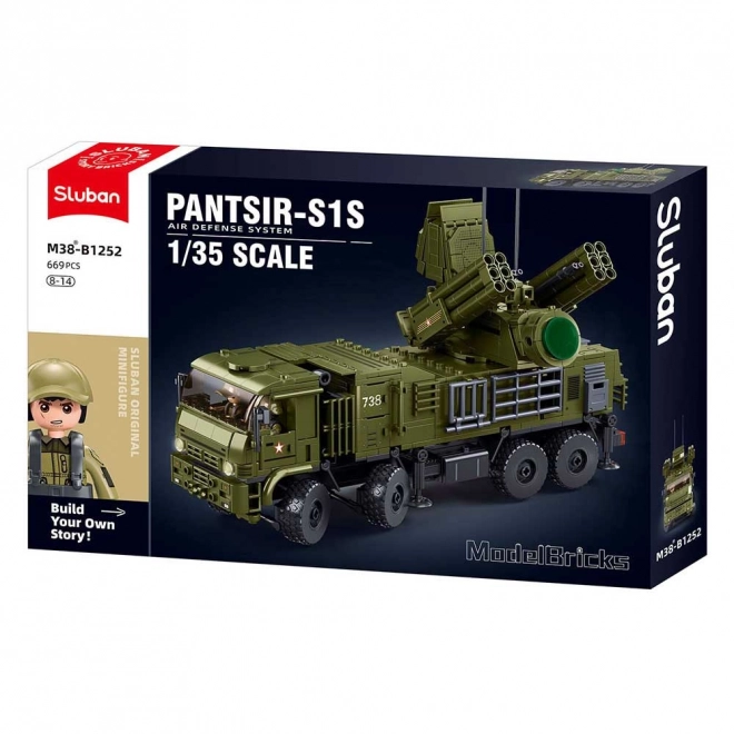 Klocki Pantsir S1S w skali 1:35