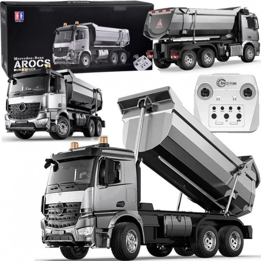 Mercedes-Benz Arocs RC metalowa wywrotka 1:20 zdalnie sterowana
