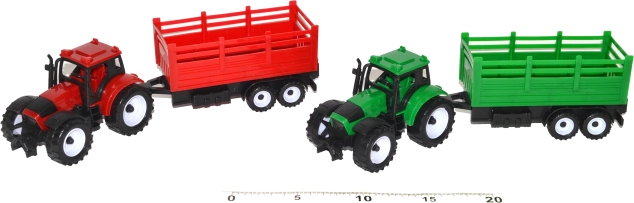 Traktor z przyczepą dla dzieci