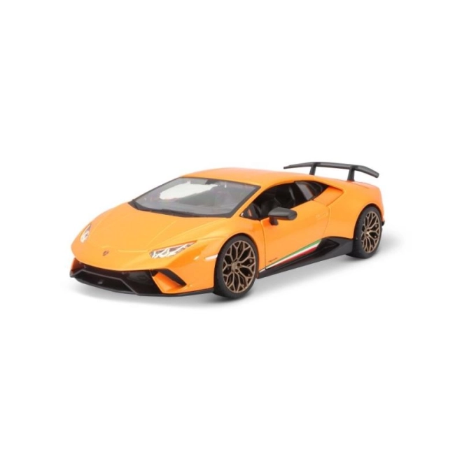 Lamborghini Huracan Performante pomarańczowy model 1:24
