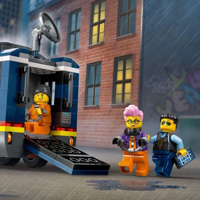LEGO® City 60418 Mobilne laboratorium kryminalistyczne policji