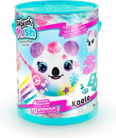Airbrush kreatywny zestaw Squish Pals Paint Can