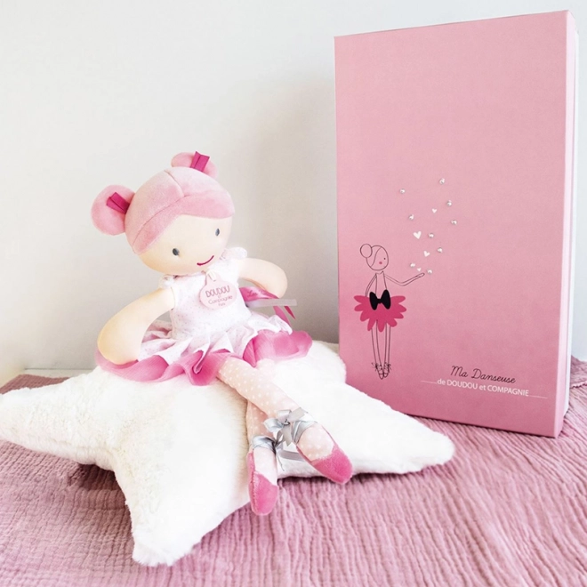 Doudou Jolijou lalka baletnica Lily Rose 36 cm