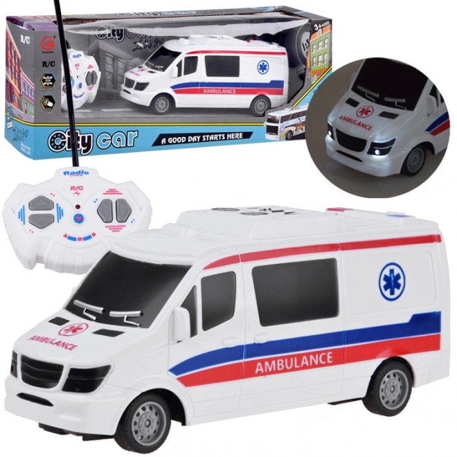 Auto na zdalne sterowanie - karetka