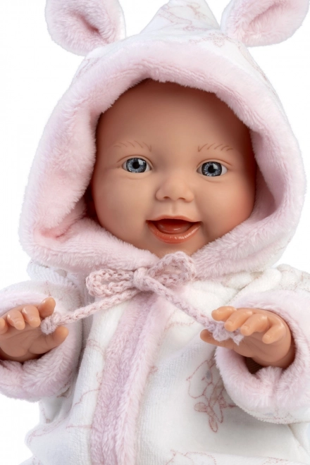 Llorens Little Baby realistyczna lalka niemowlę z miękkim materiałowym ciałem