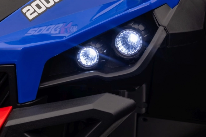 Dziecięcy elektryczny buggy UTV-MX niebieski