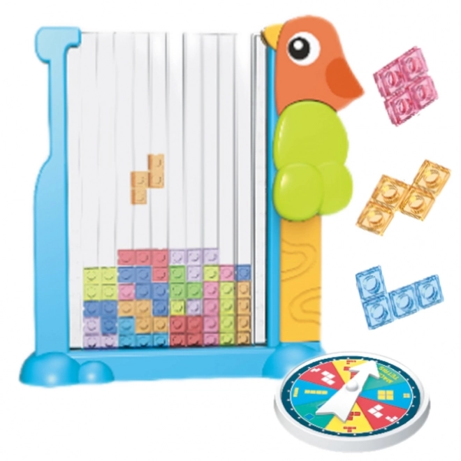 WOOPIE Edukacyjna gra Tetris Kolorowe Klocki