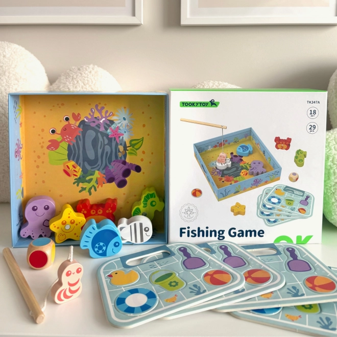 Tooky Toy gra w łowienie rybek