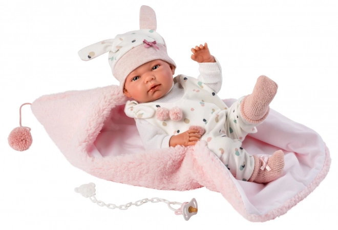 Llorens M738-86 ubranko dla lalki niemowlaka NEW BORN rozmiaru 40-42 cm