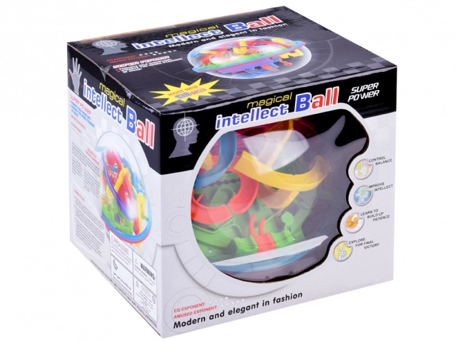 Duża inteligentna 3D kula labirynt