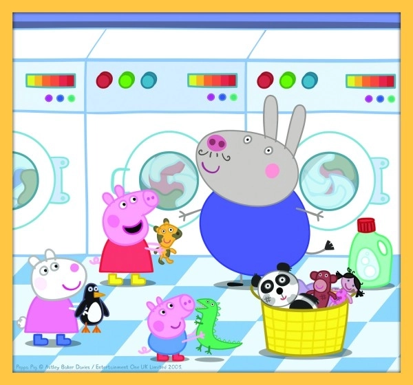 Puzzle 10w1 Świnka Peppa