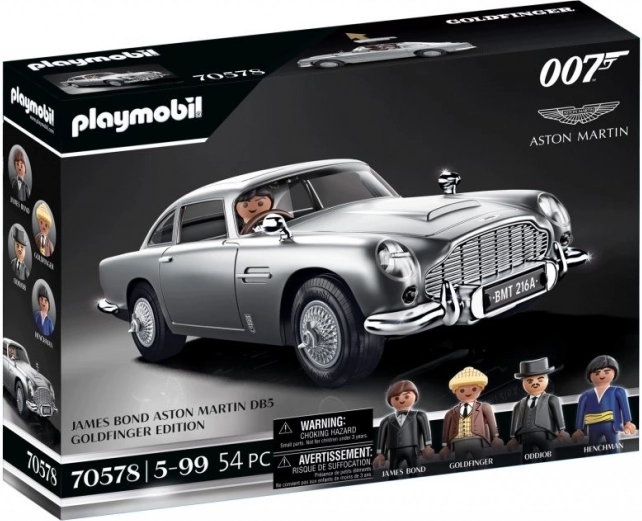 Zestaw Aston Martin DB5 z Goldfingera – James Bond