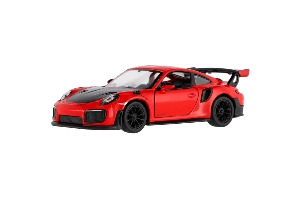 Auto Kinsmart Porsche 911 GT2 RS metal/plastik 13cm 4 kolory na napęd wsteczny 12 sztuk w pudełku