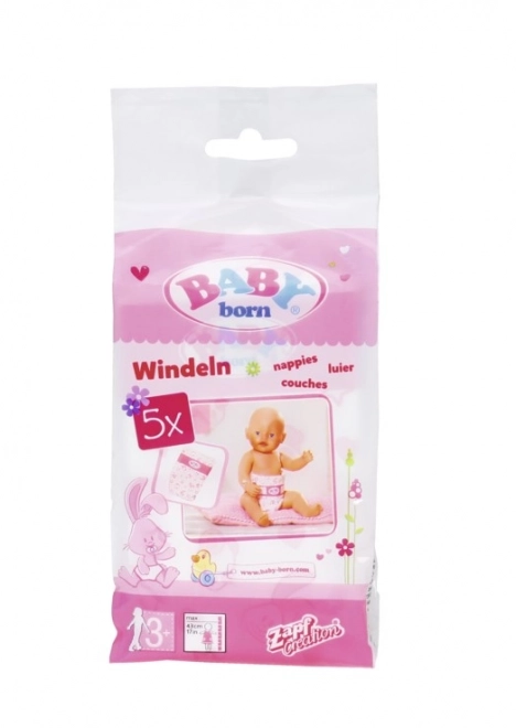 Baby Born Pieluchy - 5 sztuk