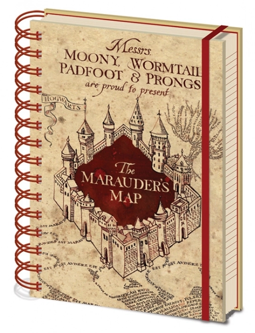 Notes A5 spiralny, Harry Potter