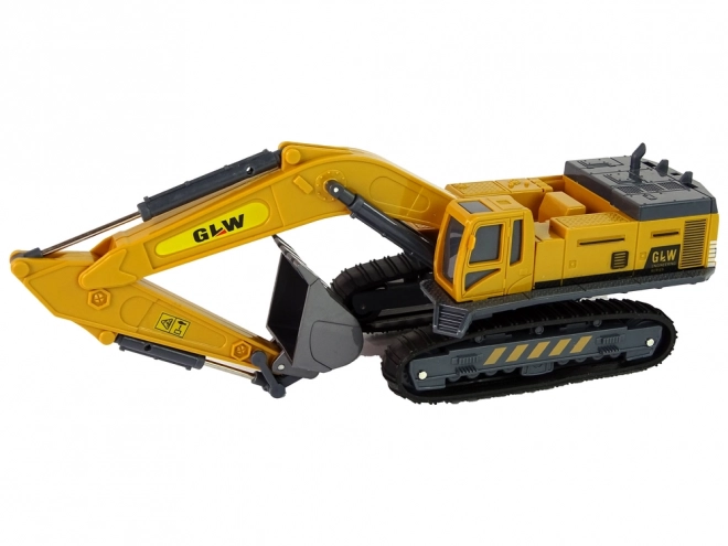 Pojazd budowlany Caterpillar Koparka 1:55 żółta