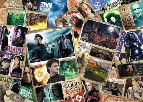 Puzzle 2000 elementów Harry Potter Bohaterowie