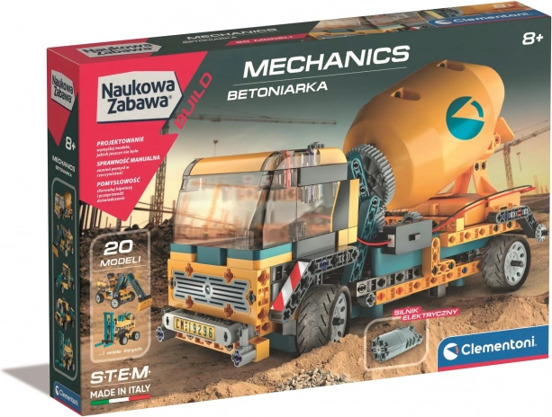 Laboratoryjny zestaw mechaniki – betoniarka