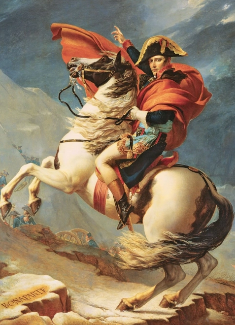 Eurographics puzzle Napoleon przekraczający Alpy 1000 elementów