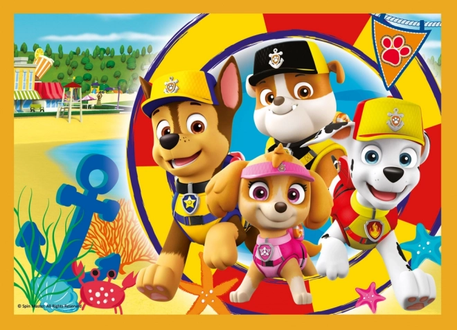 Puzzle Psi patrol wakacje