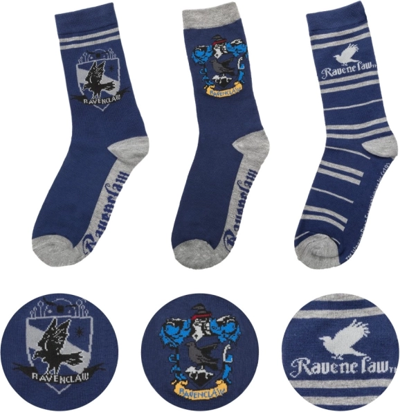 Zestaw skarpetek Harry Potter – Ravenclaw